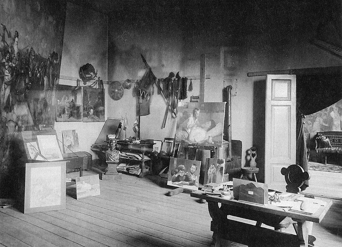 File:August Malmström studio.JPG