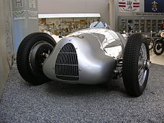 1938 Auto Union racing car Type C/D, replica
