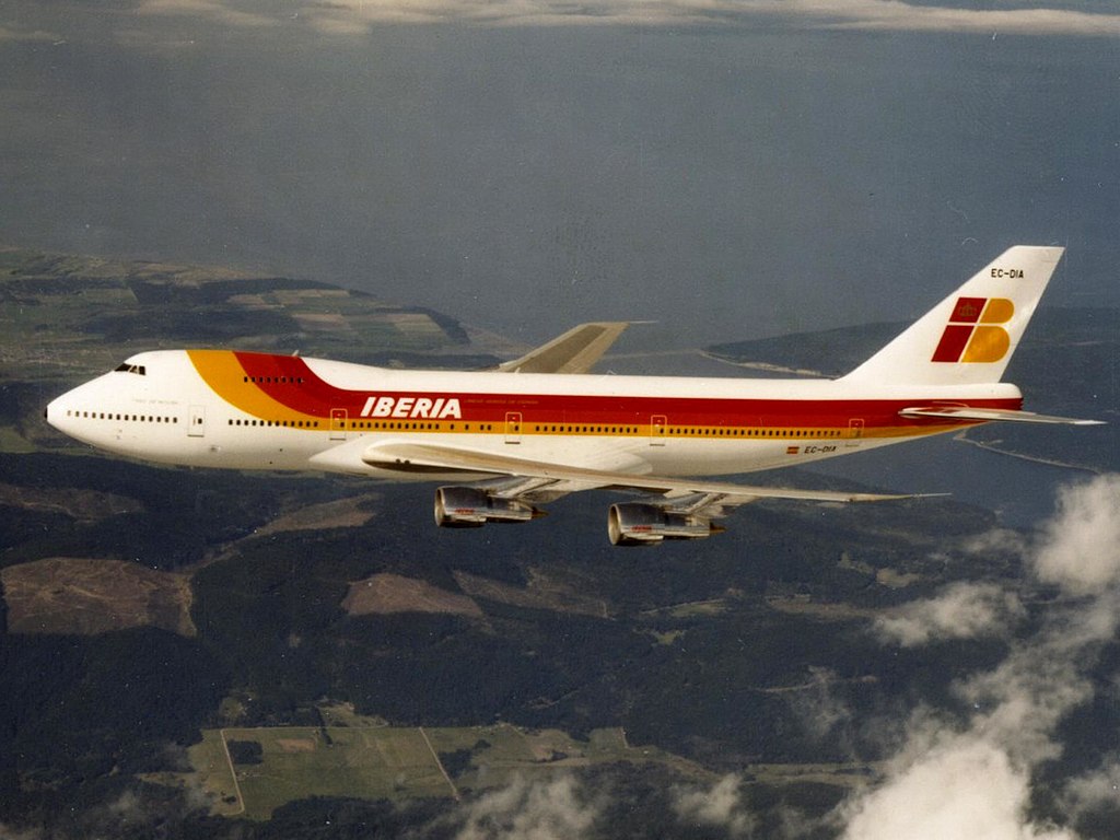  B-747 Iberia 