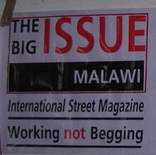 The Big Issue Malawi Slogan BIM logo.JPG