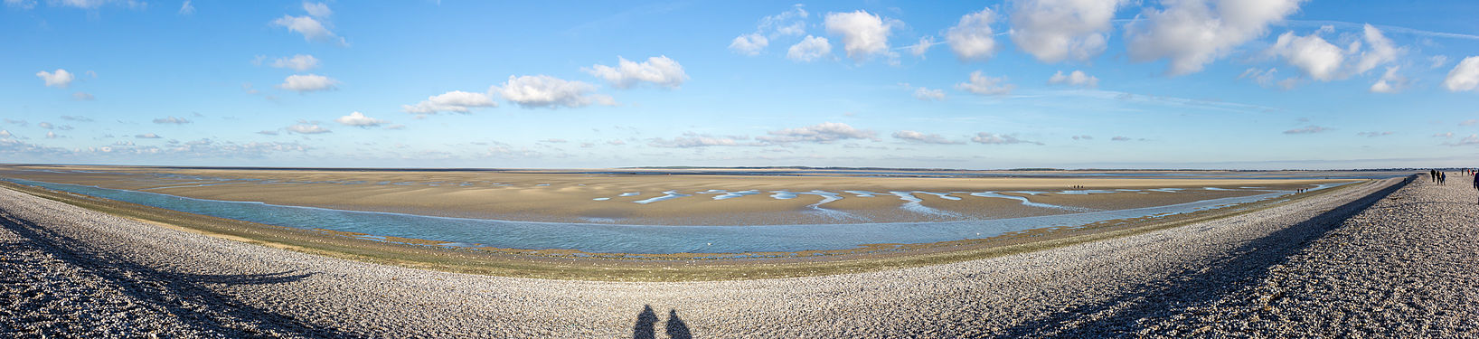 Baie de Somme near Le Hourdel, France