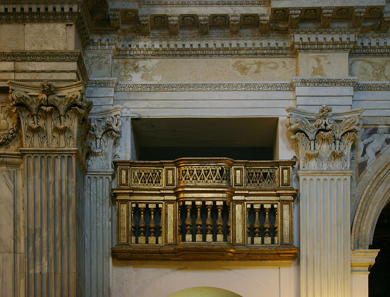 File:Balcony - Nave - Sant'Anna dei Lombardi - Naples - Italy 2015.JPG