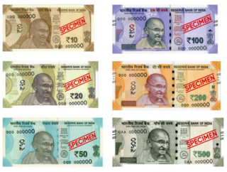 <span class="mw-page-title-main">Indian rupee</span> Official currency of India