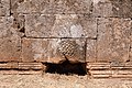 Baptistery, Bashmishli (باشمشلي), Syria - Detail of lower wall of east façade - PHBZ024 2016 4335 - Dumbarton Oaks.jpg