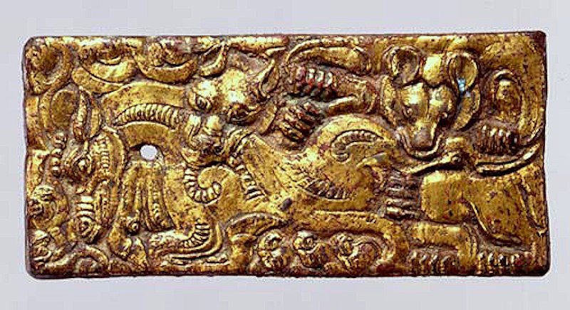 File:Belt buckle with animal combat scene, 2nd-1st century BCE, North China.jpg