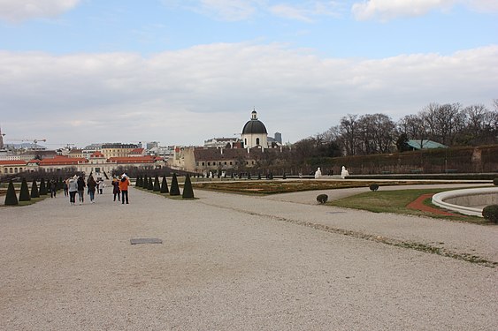 Belvedere Palace in Vienna