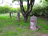 Zona de monumento do cemitério judeu