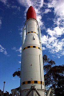 Black Arrow British satellite carrier rocket developed during the 1960s