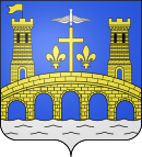 Blason de la ville de Pont-Saint-Esprit (30).svg