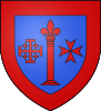 Blason ville fr Villedieu-la-Blouère (Maine-et-Loire).svg