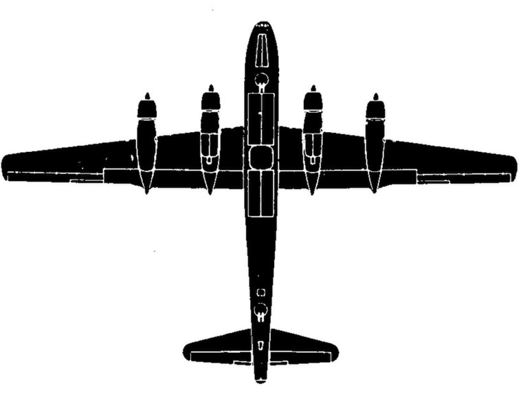 File:Boeing B-50D Superfortress silhouette (cropped).jpg