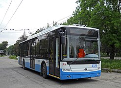 Троллейбус Богдан Т701.10 в Симферополе