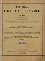 Миниатюра для Файл:Bogdan Petriceicu Hasdeu - Istoria critică a romanilorŭ din ambele Dacie în secolulŭ XIV. Tomu I, Volumu I - Pamentulŭ Țerreĭ Romanescĭ în se.pdf