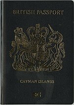 Thumbnail for British passport (Cayman Islands)