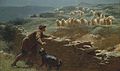 "Briton_Rivière_-_The_sheepstealer_(1884).jpg" by User:Trzęsacz