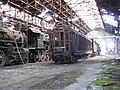 Abandoned trains in Hungary