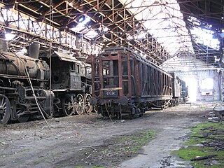 Train graveyard