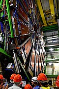 CMS Teilchendetektor des LHC (CERN)