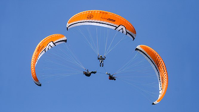 Austrian Team The Renegades performing their Halfpipe-Maneuver at the Acro-Show in Villeneuve, Switzerland