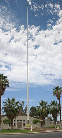 184-foot flagpole