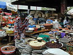 Mfoundimarknaden i Yaoundé