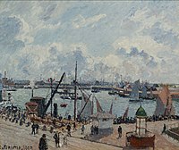 L'Avant-port du Havre. Matin. , 1903
