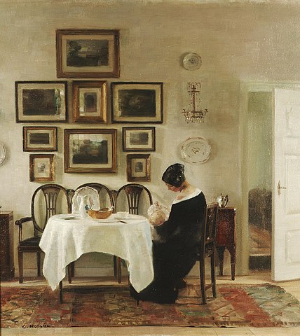 428px-Carl_Holsøe_Mother_and_child_in_a_dining_room_interior.jpg (428×480)