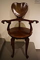 Chair in oak, designed 1906