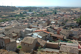 Vista de Castellón de Farfaña desde el Castillo