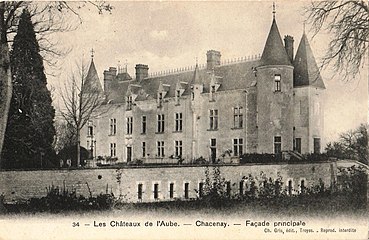 Le château en 1906.