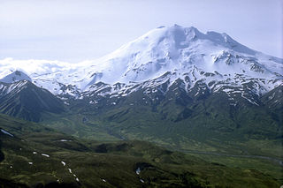 <span class="mw-page-title-main">Mount Chiginagak</span> Active volcano in the U.S. state of Alaska