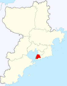 China Qingdao Shibei location map.svg