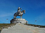 Statue équestre de Gengis Khan, Tsonjin Boldog