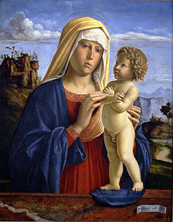 The Bologna painting Cima da Conegliano, Madonna con il Bambino, Bologna, Pinacoteca Nazionale.jpg