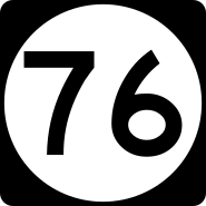 Circle sign 76
