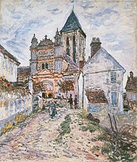 The Church at Vetheuil, Snow Claude Monet - Eglise de Vetheuil - National Galleries of Scotland.jpg