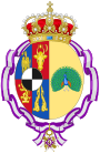 Coat of Arms of Elisabeth of Romania (Order of María Luisa).svg