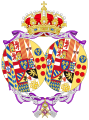 Coat of Arms of Maria Antonietta, Countess of Caserta (1894-1934)