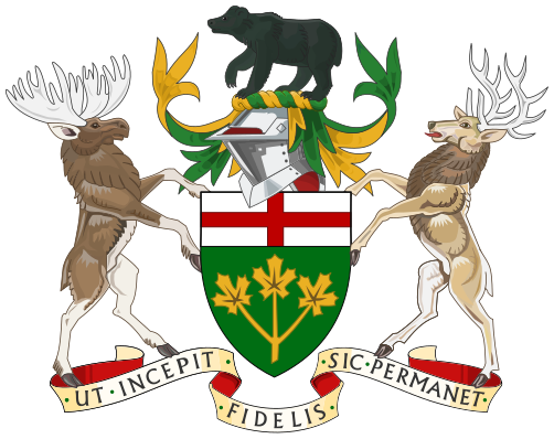 File:Coat of arms of Ontario.svg