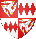 Coat of arms of William de Montacute, king of Mann.svg