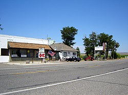 Shop in Hammett, July 2009