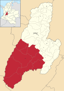 Colombia - Tolima - Sur.svg