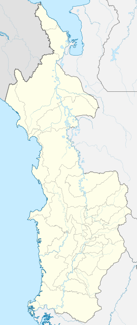 Karte: Departamento del Chocó