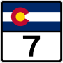 Thumbnail for Colorado State Highway 7