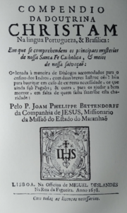 Thumbnail for Compendium of the Christian Doctrine in the Portuguese and Brasílica Language