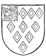 Fig. 236.—Arms of Louis de Bruges, Earl of Winchester (d. 1492.)