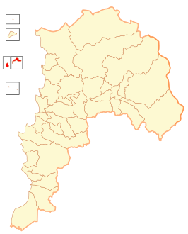 Kaart van Juan Fernández
