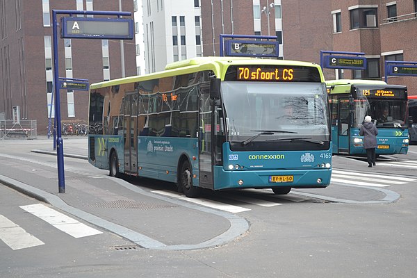 VDL Berkhof at Hilversum station in March 2013