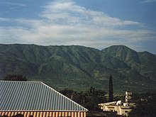 Cordillera Central, the highest mountain range in the Dominican Republic