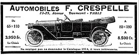 logo de Automobiles F. Crespelle